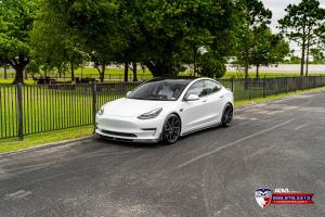 Tesla Model 3 by EVS Motors on ADV.1 Wheels (ADV5.0 FLOWSPEC) 2020 года 
